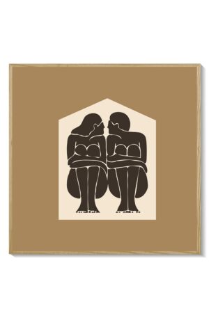 Hombre y mujer casa